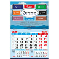 Ekonomik Küçük Boy Gemici Takvim